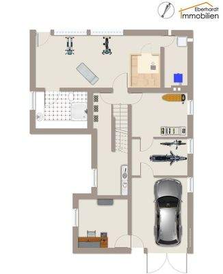 Grundriss Untergeschoss