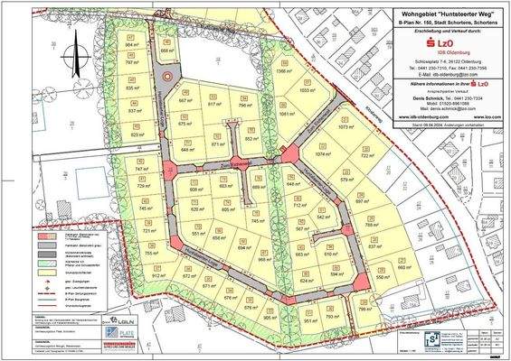 Vermarktungsplan Süd