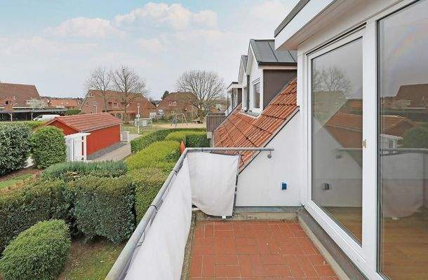 Großzügiger Balkon