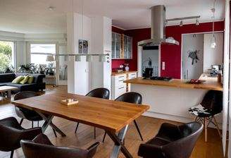 Essbereich mit Küche