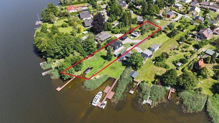 Grundstücksgröße aus der Vogelperspektive