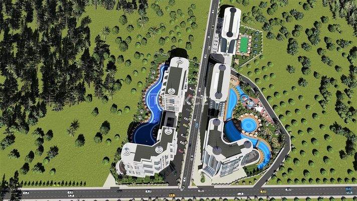 Apartments Offering Comfortable Living in Alanya Avsallar