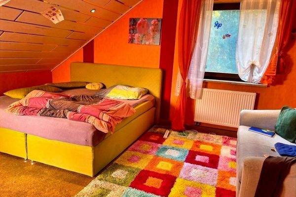 Schlafzimmer im Dachgeschoss
