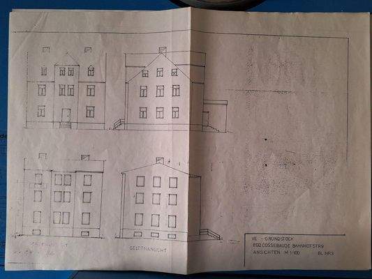 Ansichten vor/nach ca.1970 