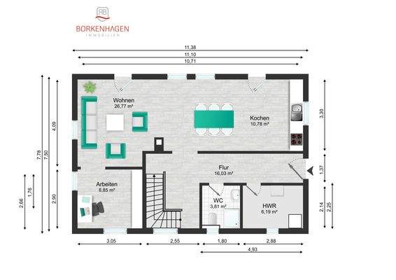 unverbindlicher Grundriss - Erdgeschoss