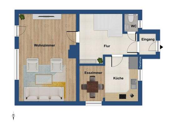 Grundriss Erdgeschoss