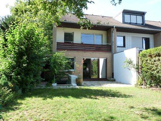 Rückseite des Hauses