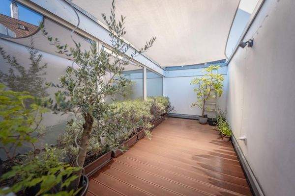 Private Dachtterrasse 