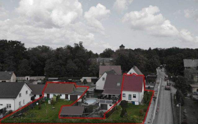 Luftaufnahme-Anwesen