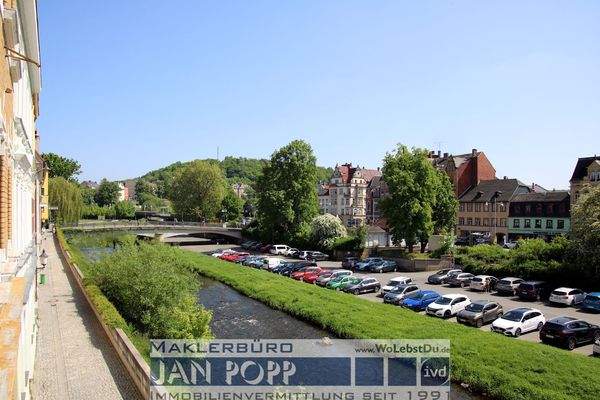 Blick über die Elster nach Osten