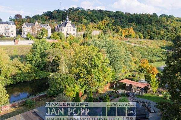 Blick aus dem Wohnzimmer