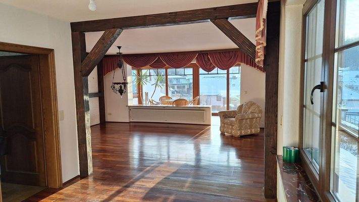 Ess-u. Wohnzimmer-Wintergarten