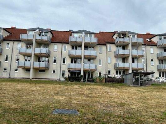 Blick auf den Balkon