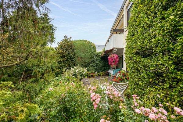 Blick auf die Terrasse