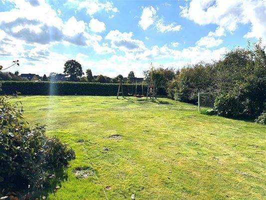 Hinterer Grundstücksabschnitt