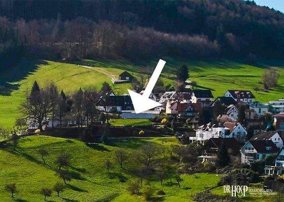 Grundstück von Osten OHNE Gebäud