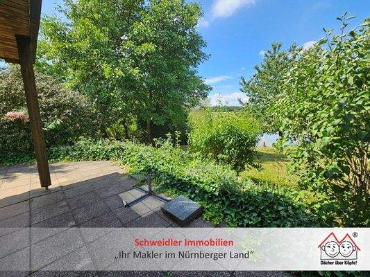 Terrassenausblick Bild 1