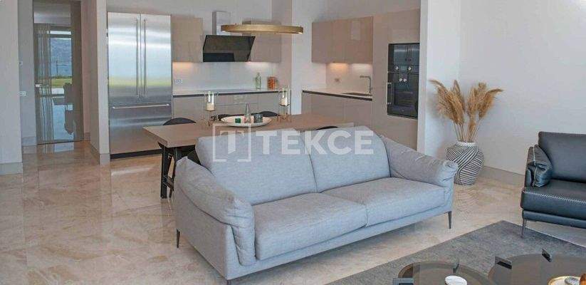Residence Apartments in a Beachfront Project in Bodrum Türkbükü