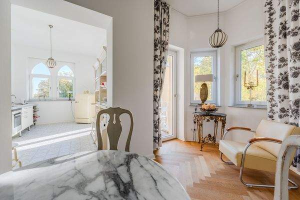 Anschließender Essbereich