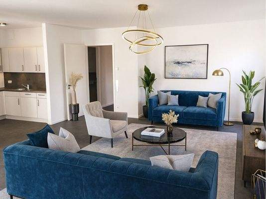 Wohzimmer visualisiert