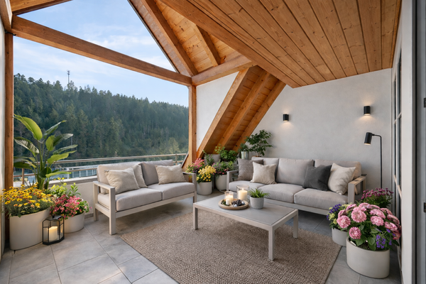 1. DG | Loggia (2), virt. Darstellung