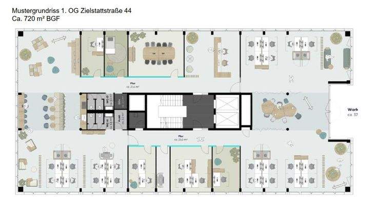 Mustergrundriss 1.OG