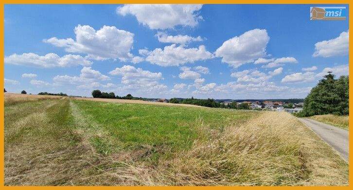 Blick über das Baugebiet