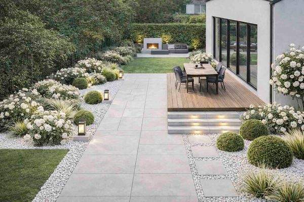 Gestaltungsmöglichkeit Süd-Garten