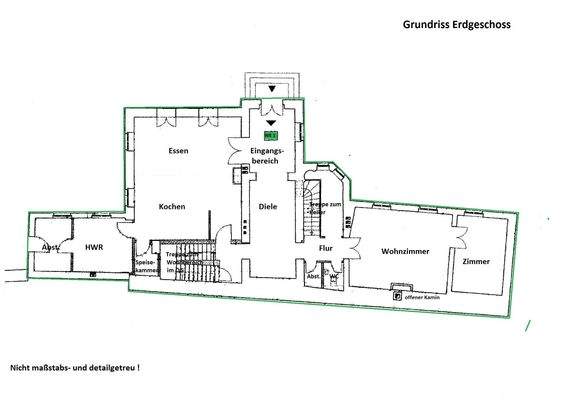 Grundriss Erdgeschoss