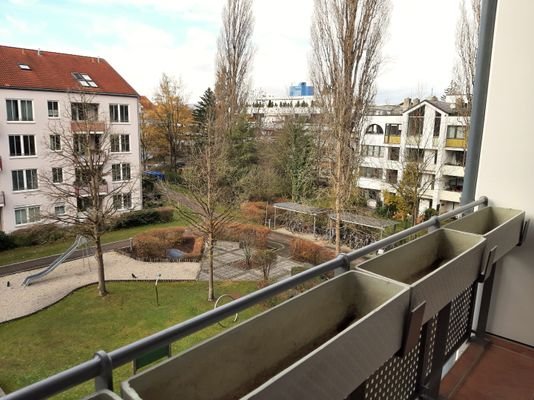 Ausblick von der Loggia