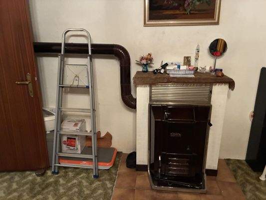 Kohleofen Wohnzimmer