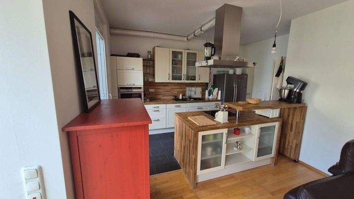 Blick Terrasse → Küche