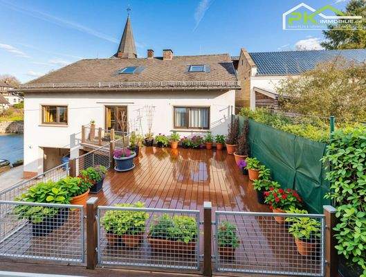 Ansicht Balkon am Haupthaus