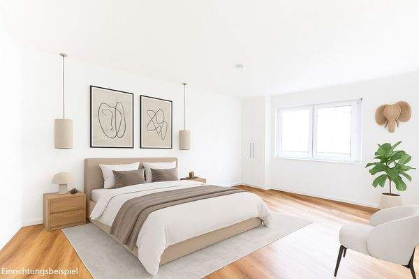 Schlafzimmer - Wohnbeispiel