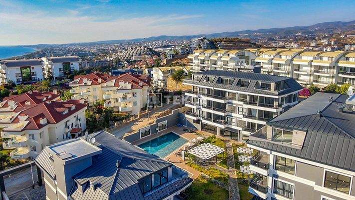 Apartments 350 M from the Sea in Alanya Konaklı