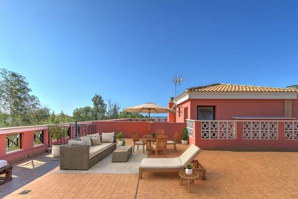 Private Dachterrasse