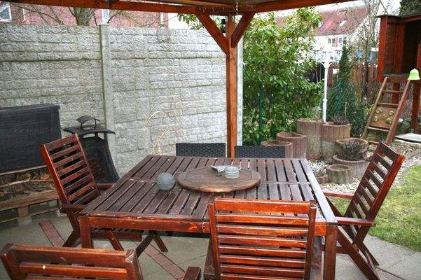 Terrasse-Sitzmöglichkeit