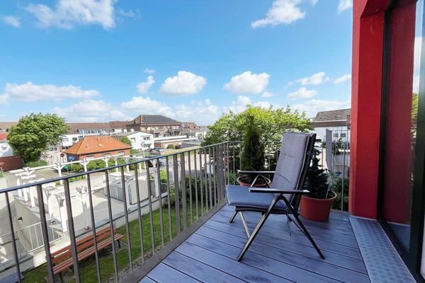 ...Süd-West Balkon