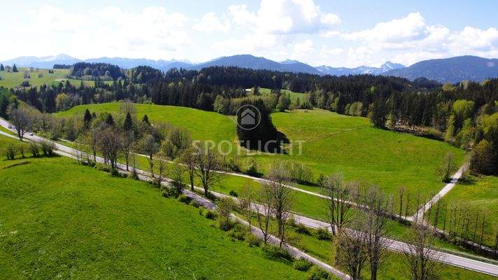 Alpenblick nach Nordosten
