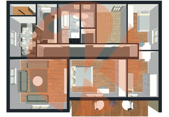 Grundriss EG Renovierungsbeispiel