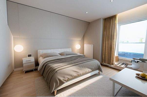 Schlafzimmer Enrichtungsbeispiel