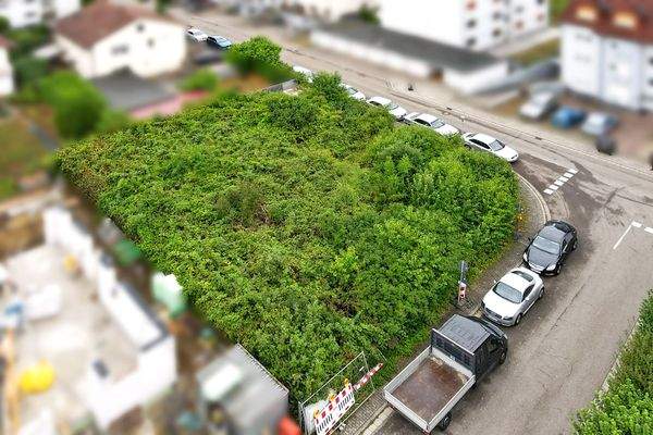 Grundstück von oben