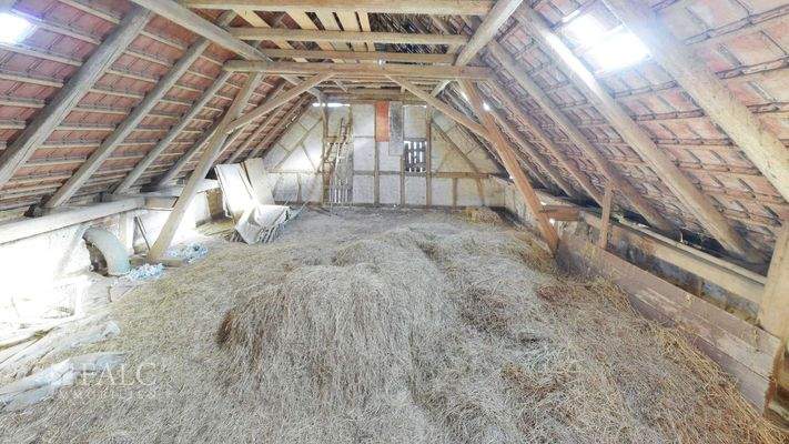 Dachboden über Stall