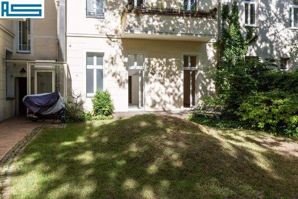 Blick auf die Rückfassade