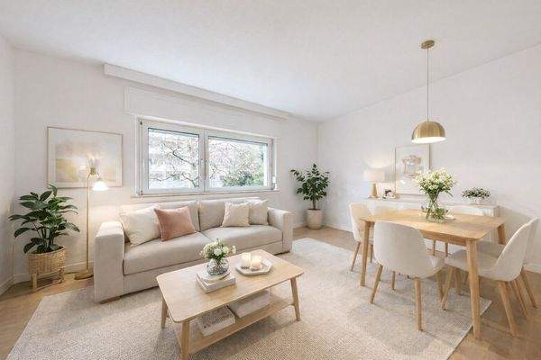 Wohn-/Essbereich Visualisierung