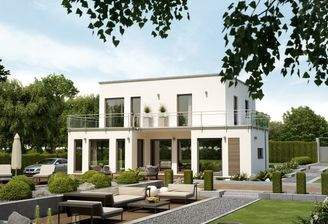 Modernes Traumhaus mit Garten