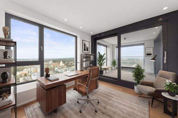 Visualisierung Arbeitszimmer