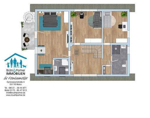 Obergeschoss mit ELW