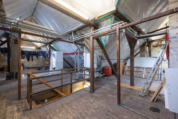 Dachboden - Heizungsanlage