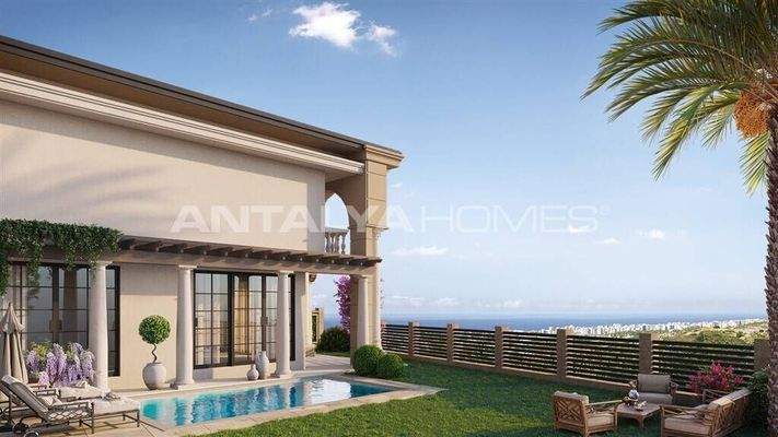 Sea View Apartments in a Luxury Complex in Kargicak Alanya